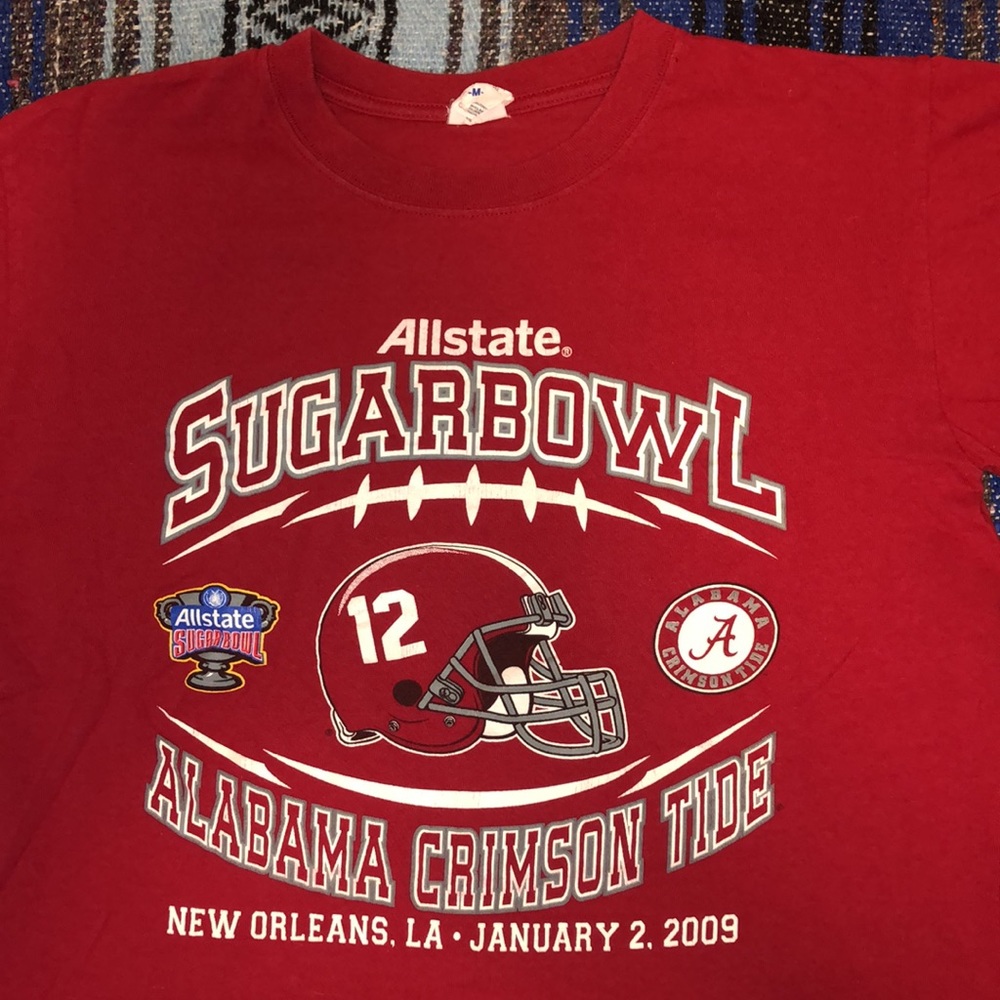 2009 Sugarbowl University of Alabama Mens Tee Shirt